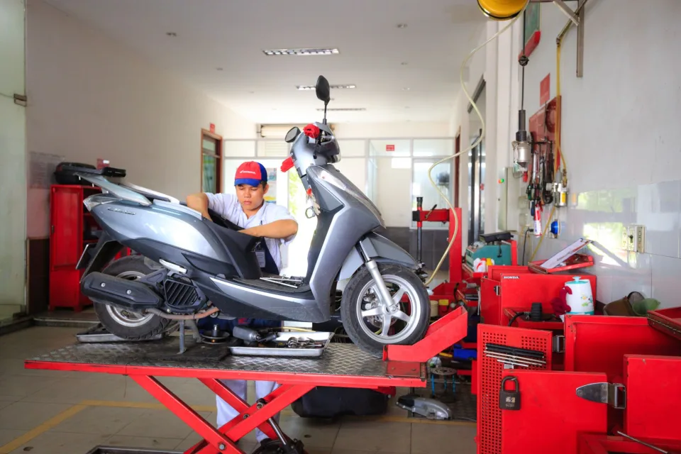 Khu vệ sinh nội thất và hút bụi